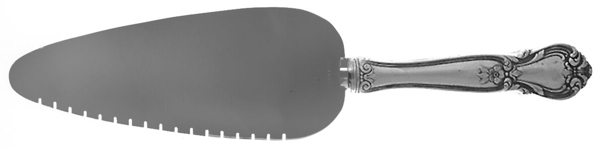 Ancestry (Sterling, 1940) Pie and Cake Server with Stainless Blade by Weidlich Silver-1
