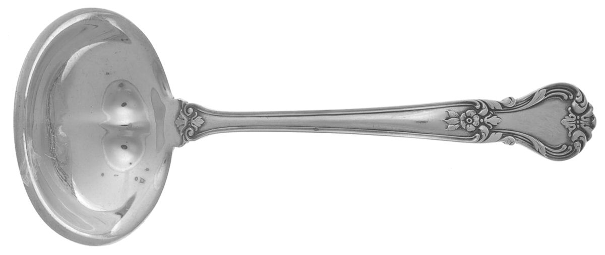 Ancestry (Sterling, 1940) Solid Gravy Ladle by Weidlich Silver-1