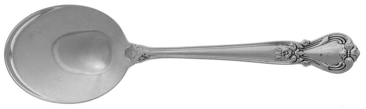 Ancestry (Sterling, 1940) Straight Handle Baby Spoon by Weidlich Silver-1