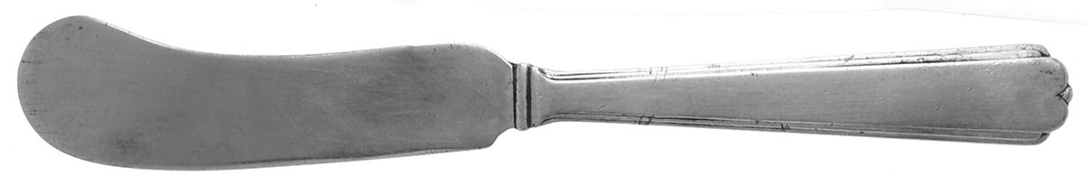 Bridal (Sterling, 1931) Flat Handle Butter Spreader by Weidlich Silver-1