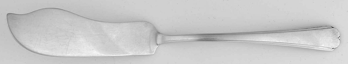 Bridal (Sterling, 1931) Flat Handle Master Butter Knife by Weidlich Silver-1