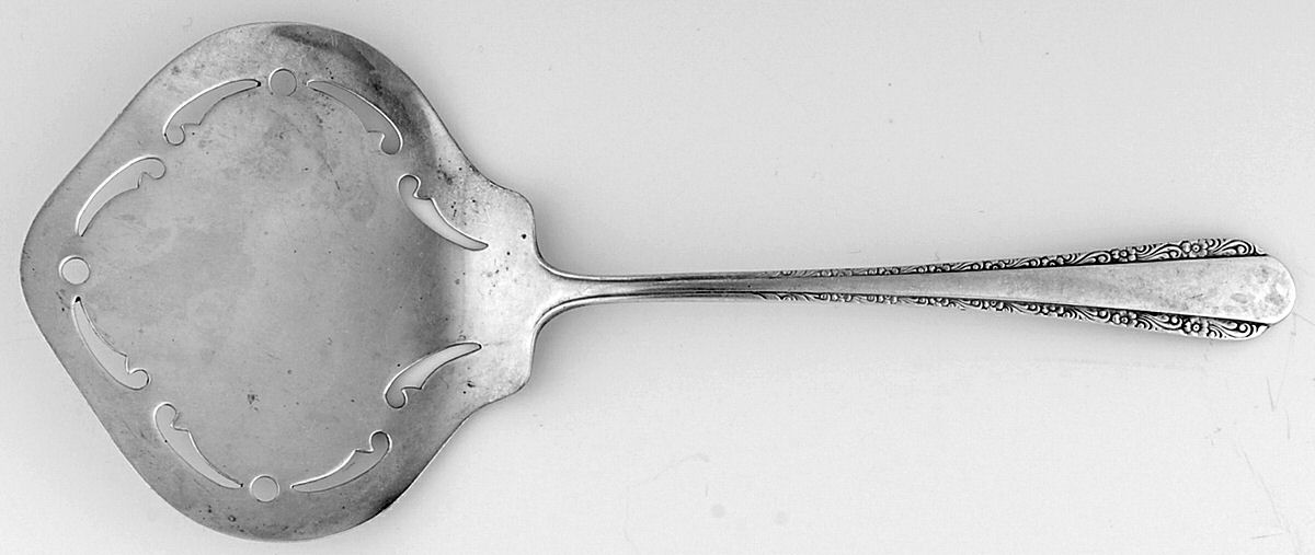 Devotion (Sterling, 1938) Small Tomato Server,  Solid Piece by Weidlich Silver-1