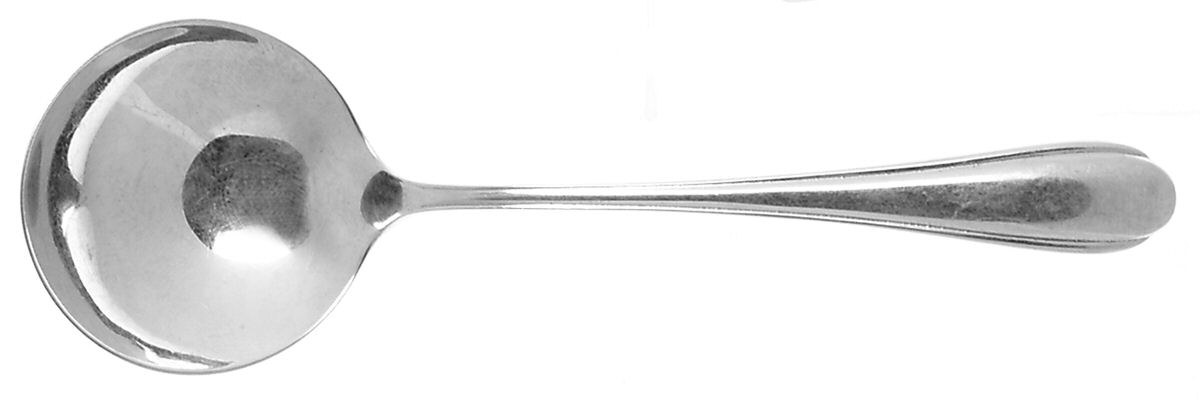 Fiancee (Sterling, 1931) Round Bowl Soup Spoon (Bouillon) by Weidlich Silver-1