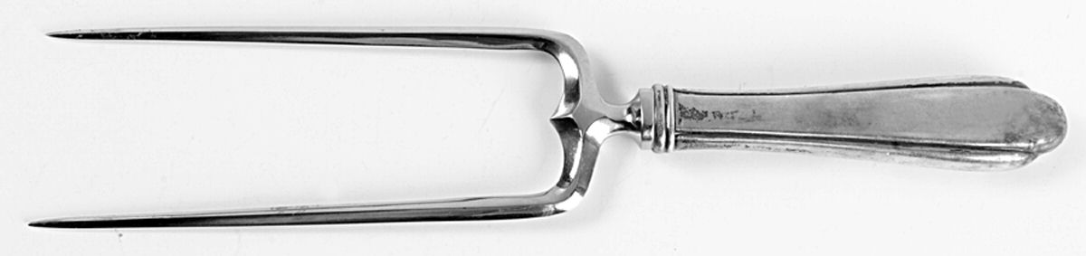 Fiancee (Sterling, 1931) Large Joint/Roast Holder Fork by Weidlich Silver-1
