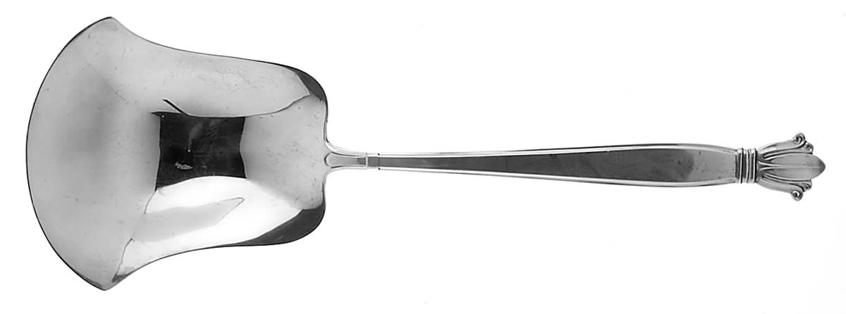 Jenny Lind (Sterling) Preserve Spoon by Weidlich Silver-1