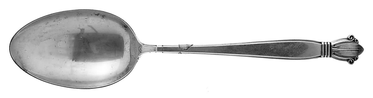 Jenny Lind (Sterling) Tablespoon (Serving Spoon) by Weidlich Silver-1