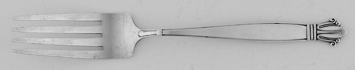 Jenny Lind (Sterling) Youth Fork by Weidlich Silver-1
