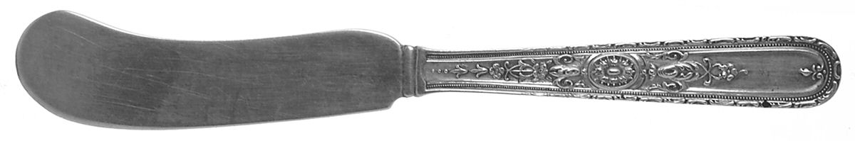 Lady Sterling (Sterling, 1925) Flat Handle Butter Spreader by Weidlich Silver-1