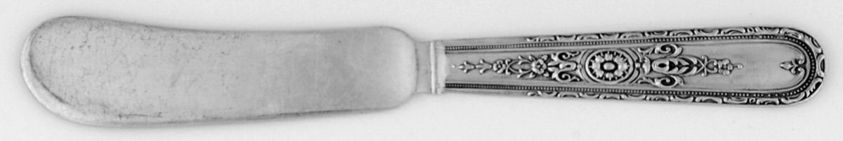 Lady Sterling (Sterling, 1925) Small Flat Handled Butter Spreader by Weidlich Silver-1