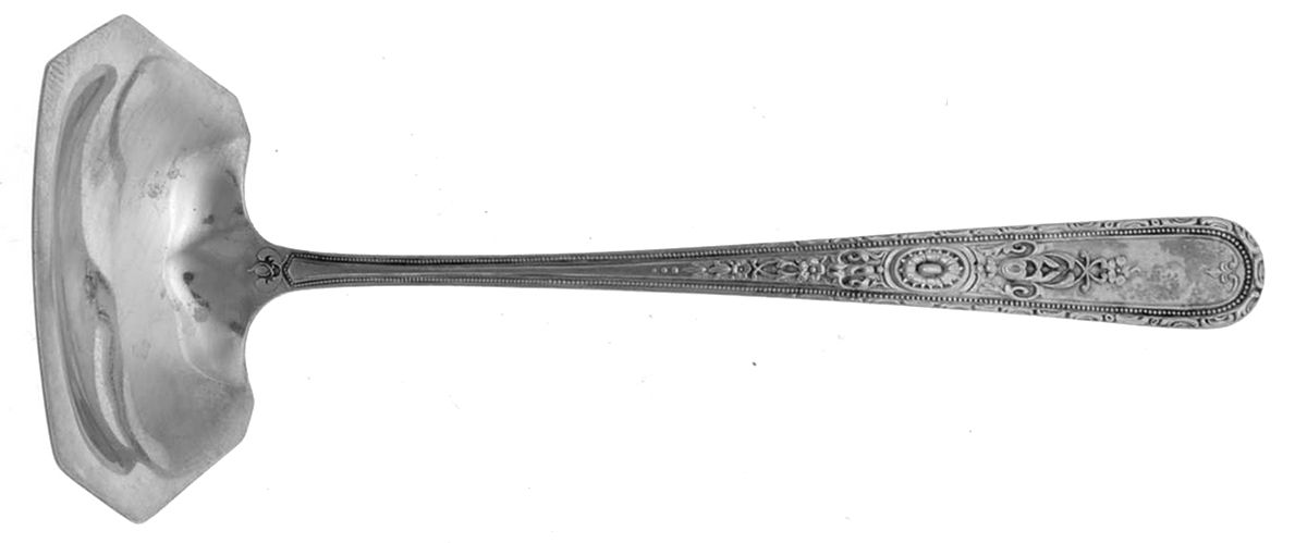 Lady Sterling (Sterling, 1925) Solid Piece Cream Ladle by Weidlich Silver-1