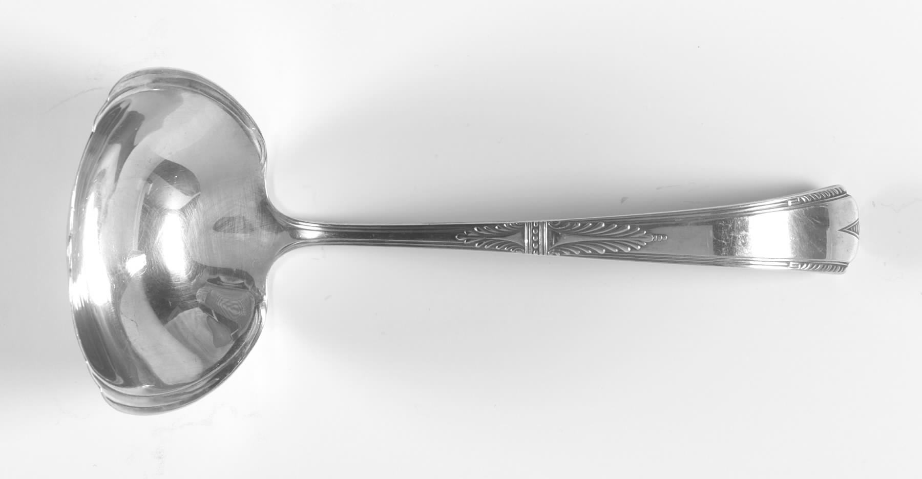 Lenox (Sterling, 1933) Solid Gravy Ladle by Weidlich Silver-1