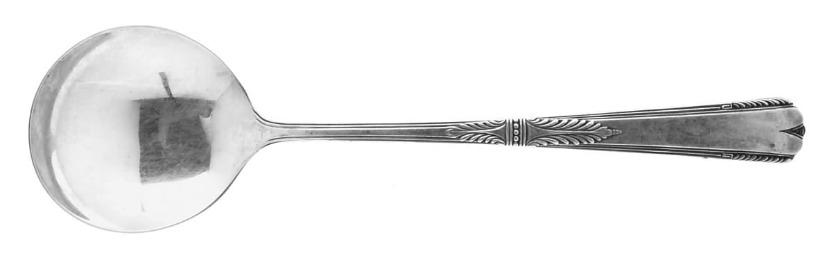 Lenox (Sterling, 1933) Round Bowl Soup Spoon (Cream Soup) by Weidlich Silver-1
