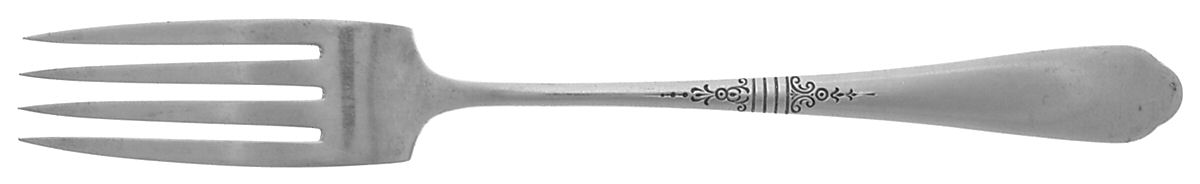 Modern Vogue (Sterling, 1926) Fork by Weidlich Silver-1