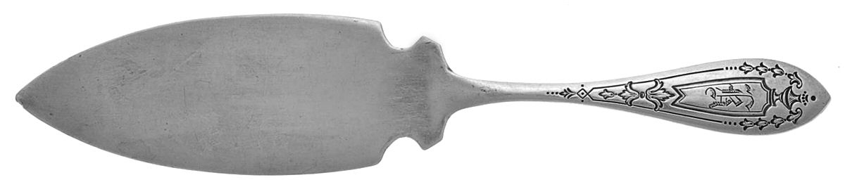 No 43 (Sterling, 1920) Solid Cheese Server by Weidlich Silver-1