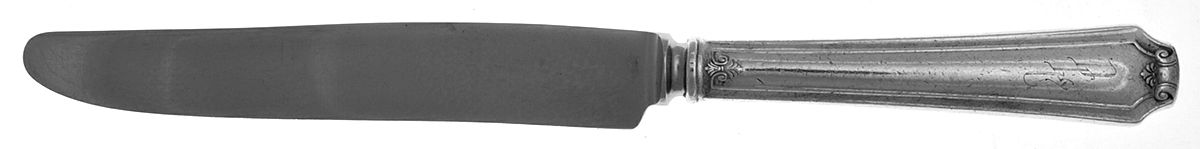 Salisbury (Sterling, 1937) Monogramed New French Hollow Knife with Bolster by Weidlich Silver-1