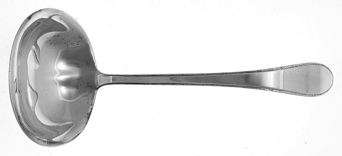 Silver Thread (Sterling, 1940) Solid Gravy Ladle by Weidlich Silver-1