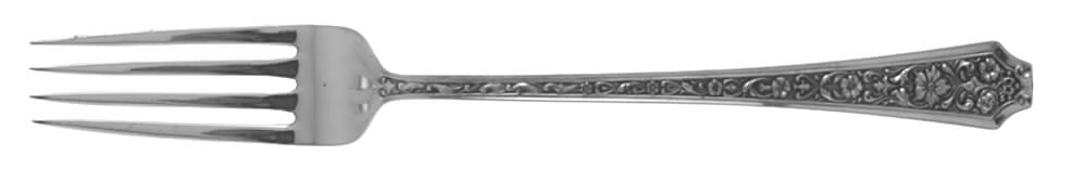 Sterling Beauty (Sterling, 1937) Fork by Weidlich Silver-1