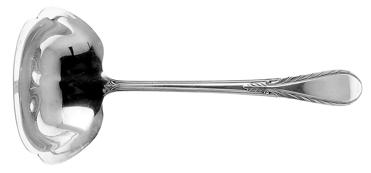 Stratfield (Sterling, 1927) Solid Gravy Ladle by Weidlich Silver-1