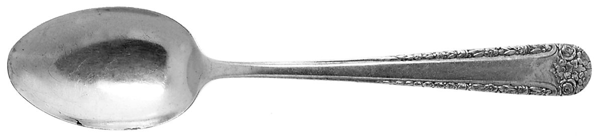 Tea Rose (Sterling, 1940) Teaspoon by Weidlich Silver-1
