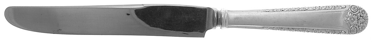 Tea Rose (Sterling, 1940) New French Hollow Knife by Weidlich Silver-1