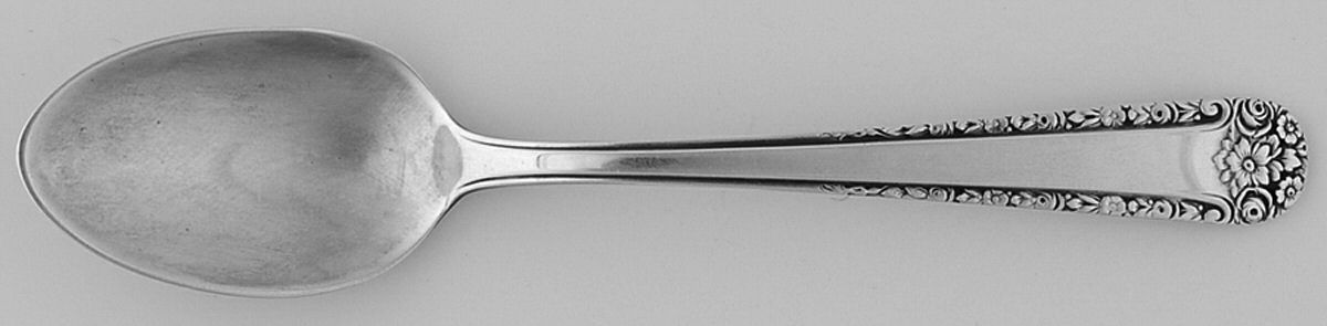 Tea Rose (Sterling, 1940) Demitasse Spoon by Weidlich Silver-1