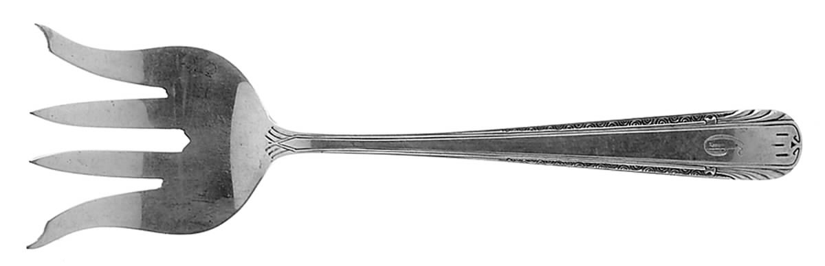 Victorian (Sterling, 1935) Small Chipped Beef Fork by Weidlich Silver-1