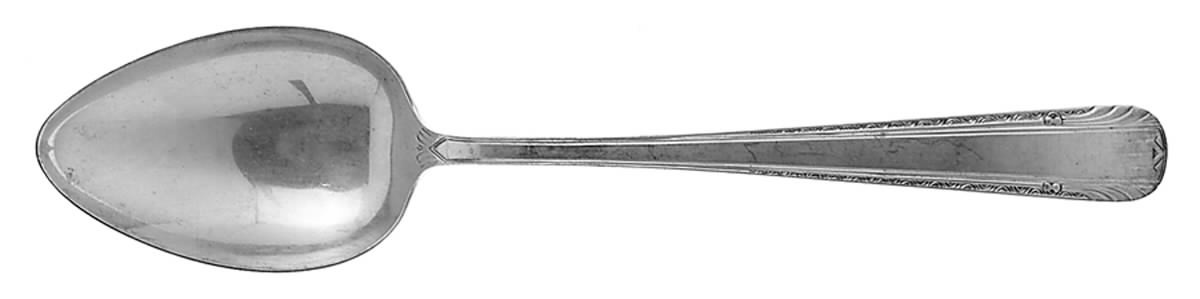 Victorian (Sterling, 1935) Tablespoon (Serving Spoon) by Weidlich Silver-1