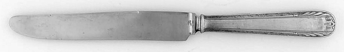 Victorian (Sterling, 1935) New French Hollow Knife with Bolster by Weidlich Silver-1
