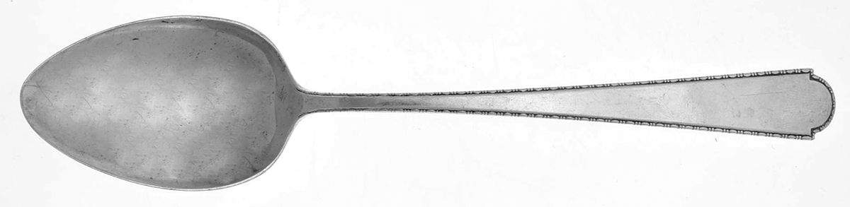 Virginia Sterling (Sterling, 1929) Dessert/Oval Soup Spoon by Weidlich Silver-1