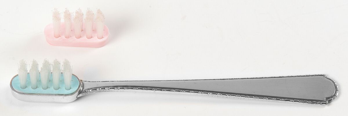 Virginia Sterling (Sterling, 1929) Baby Toothbrush by Weidlich Silver-1