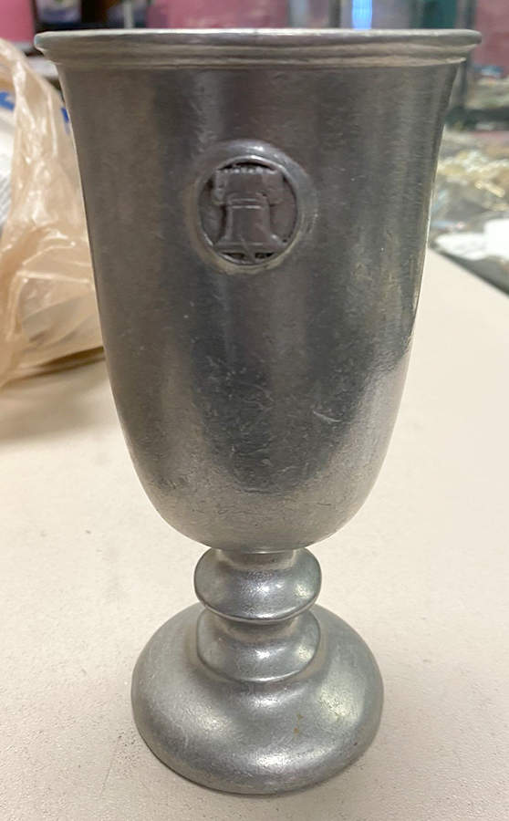 Bicentennial (Armetale, Hollowware) Water Goblet by Wilton Armetale-1