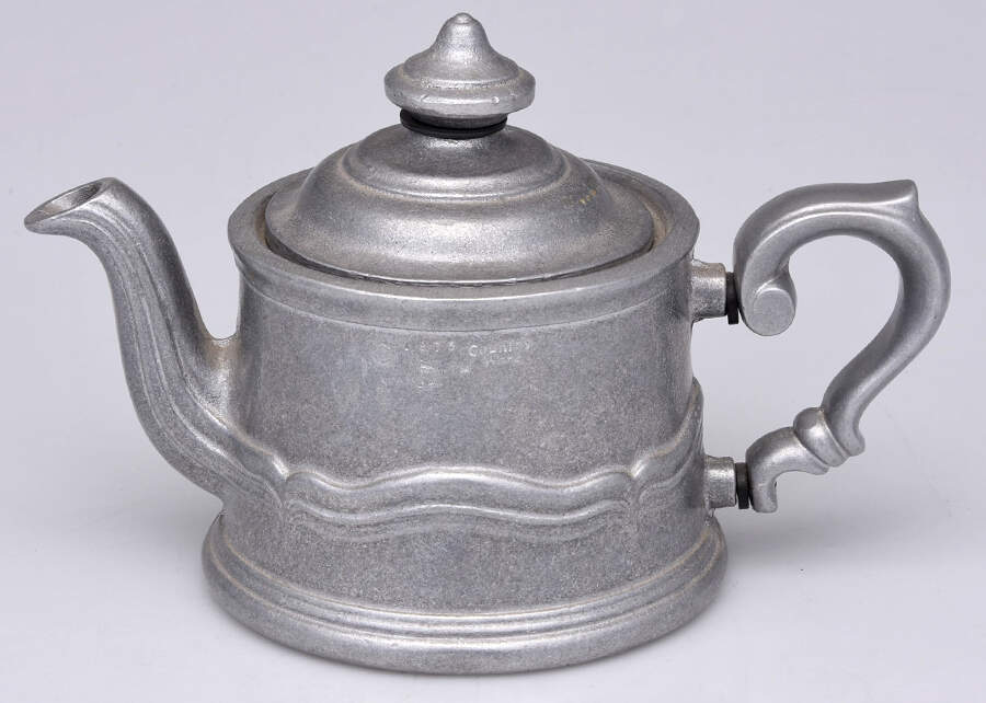 Country French (Armetale, Hollowware, Satin) Tea Pot by Wilton Armetale-1