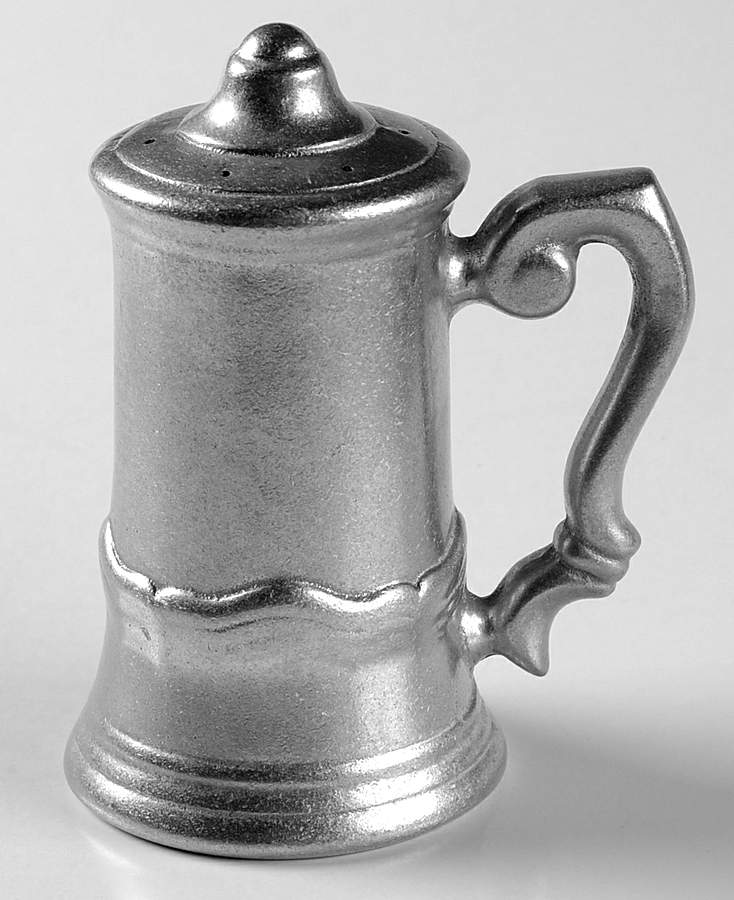 Country French (Armetale, Hollowware, Satin) Salt Shaker by Wilton Armetale-1