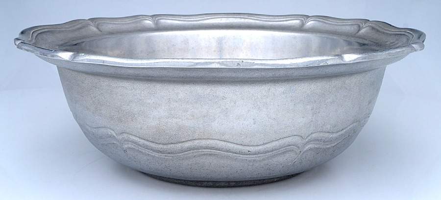 Country French (Armetale, Hollowware, Satin) Punch Bowl by Wilton Armetale-1