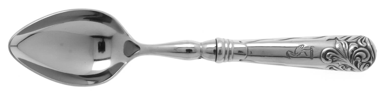 Columbia (Armetale, Flatware) Place/Oval Soup Spoon by Wilton Armetale-1