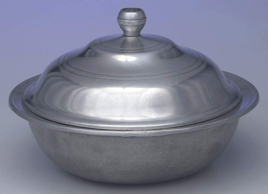 Armetale Hollowware (Non-Silver) Round Covered Vegetable Bowl by Wilton Armetale-1