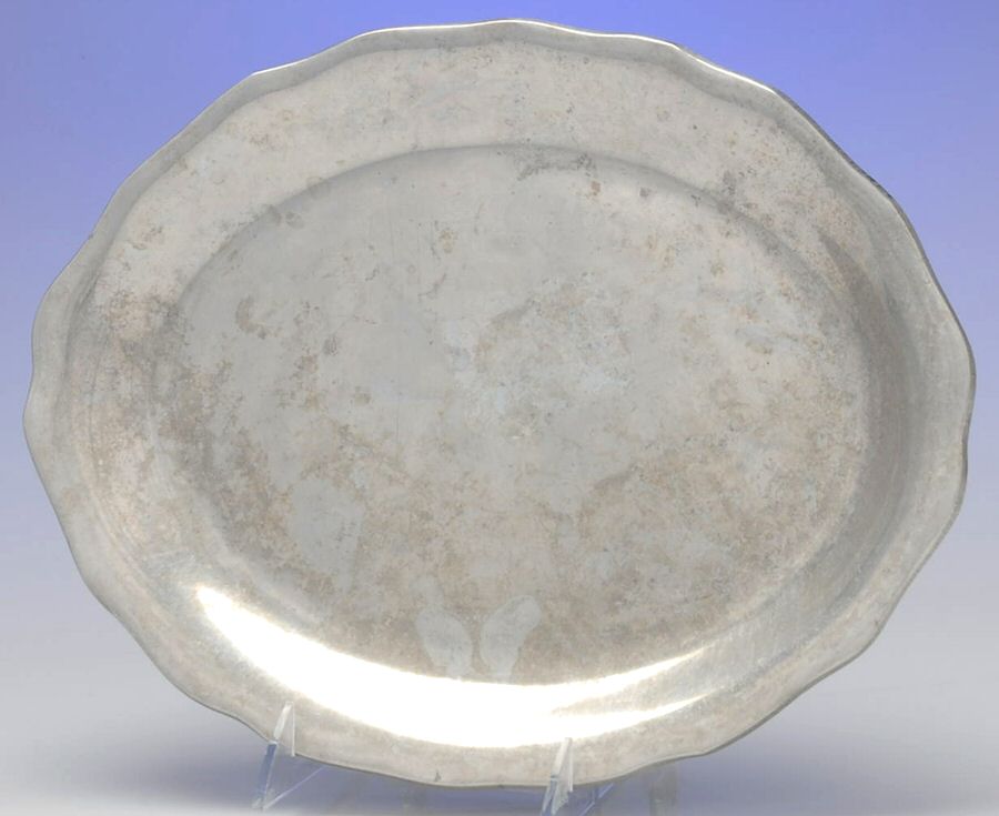 Armetale Hollowware (Non-Silver) 12" Oval Serving Platter by Wilton Armetale-1