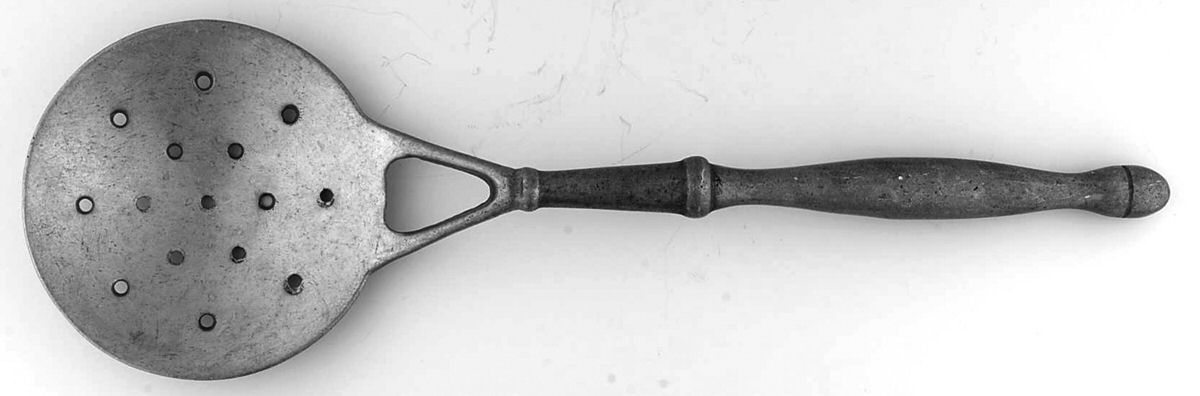 Armetale Hollowware (Non-Silver) Solid Straining Spoon by Wilton Armetale-1