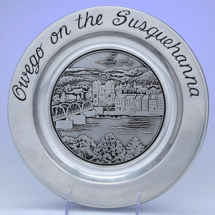 Armetale Hollowware (Non-Silver) 11" Round Tray by Wilton Armetale-1