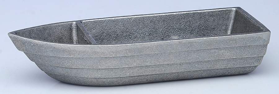 Armetale Hollowware (Non-Silver) Shrimp Boat by Wilton Armetale-1