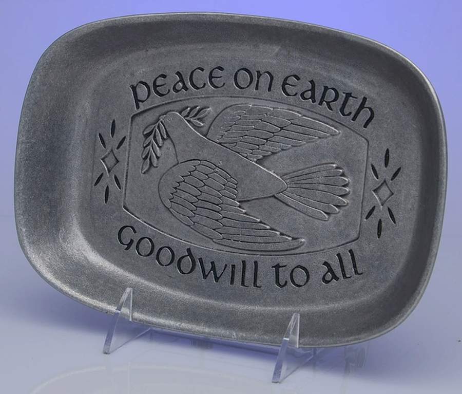Armetale Hollowware (Non-Silver) 9" Bread Tray by Wilton Armetale-1