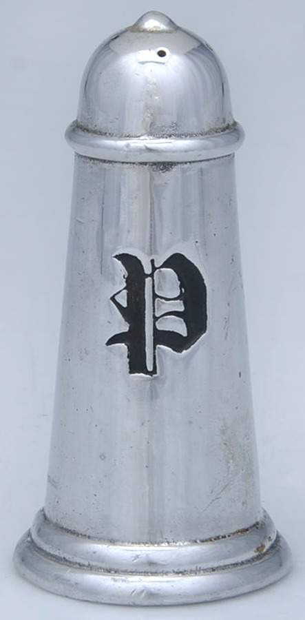 Plough Tavern (Armetale, Hollowware) Pepper Shaker by Wilton Armetale-1