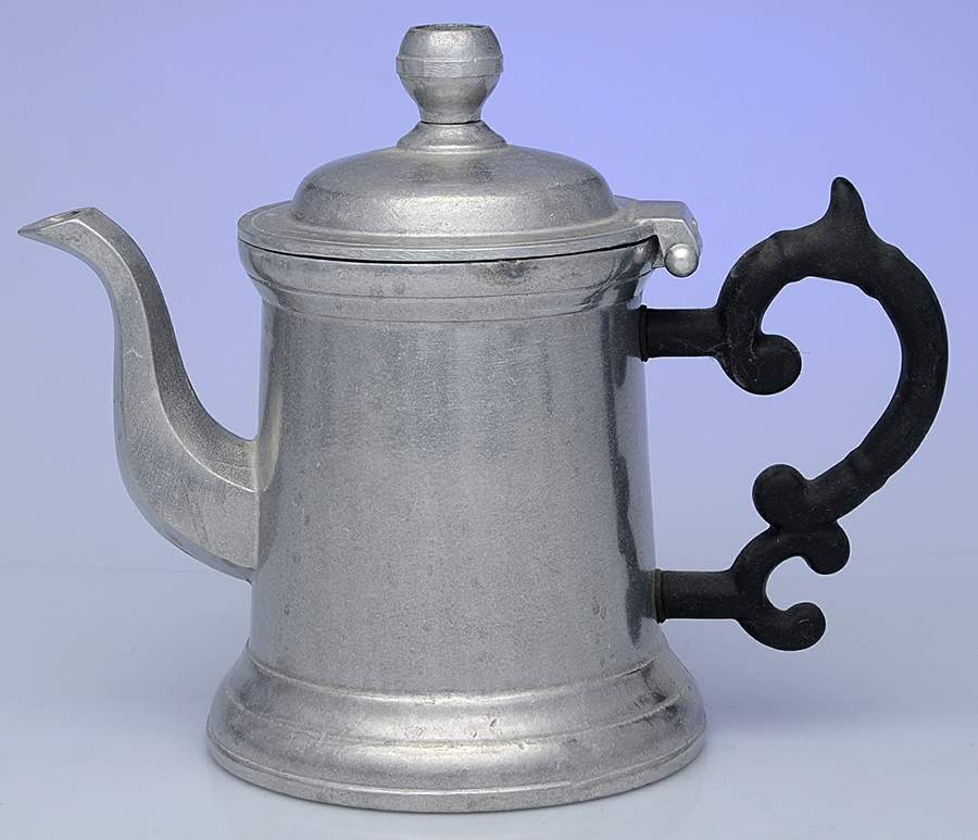 Plough Tavern (Armetale, Hollowware) Black Handle Coffee Pot by Wilton Armetale-1
