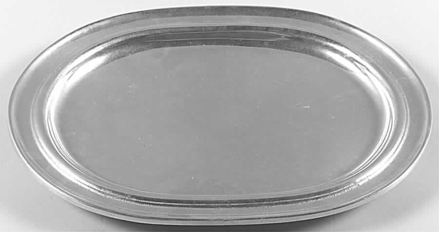 Plough Tavern (Armetale, Hollowware) 14" Oval Serving Platter by Wilton Armetale-1