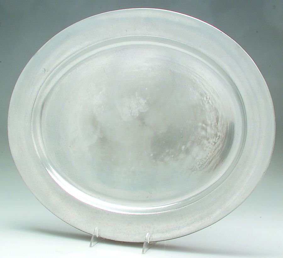 Plough Tavern (Armetale, Hollowware) Large Oval Platter by Wilton Armetale-1