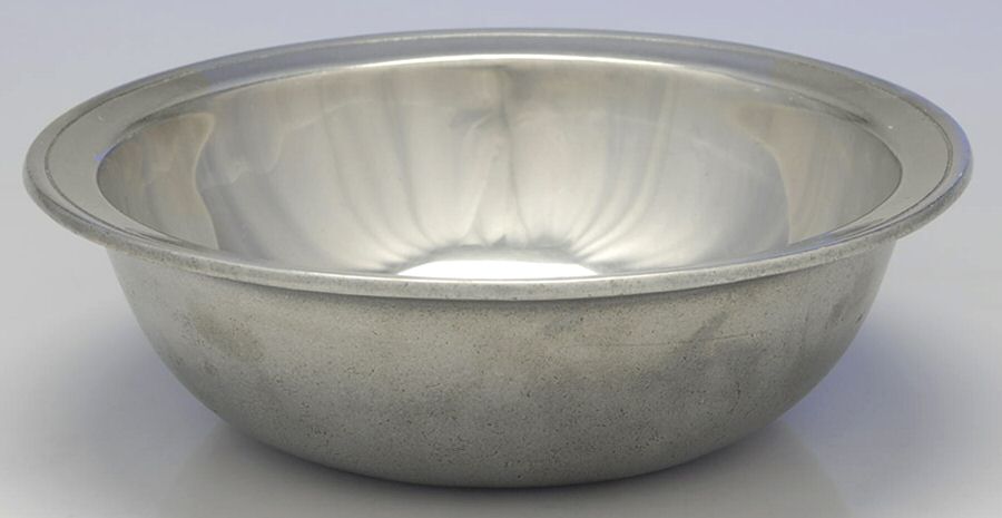 Plough Tavern (Armetale, Hollowware) Large Round Vegetable Bowl by Wilton Armetale-1