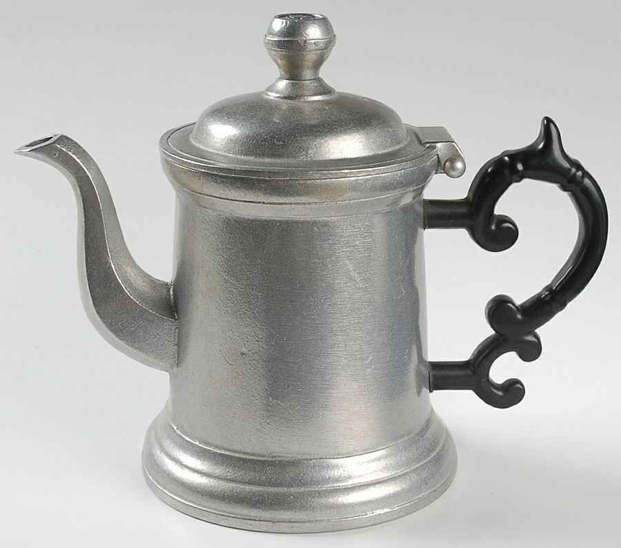 Plough Tavern (Armetale, Hollowware) Small Teapot with Lid by Wilton Armetale-1