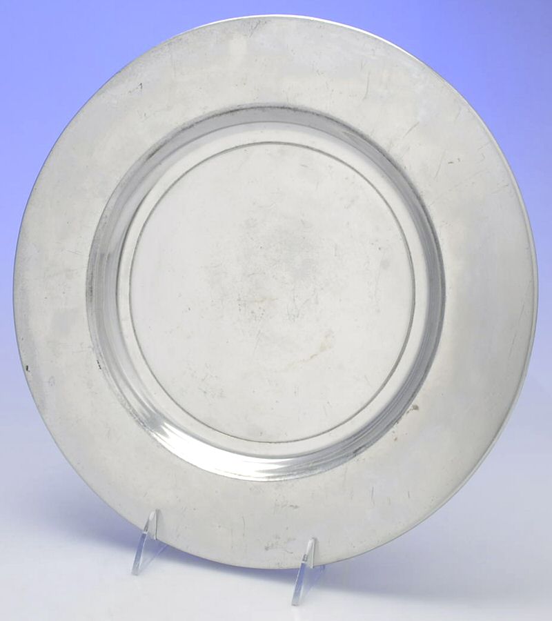 Plough Tavern (Armetale, Hollowware) Service Plate by Wilton Armetale-1