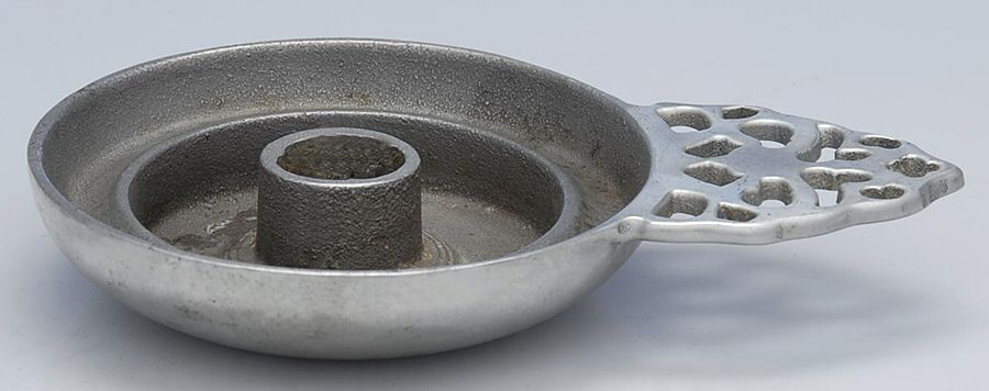 Plough Tavern (Armetale, Hollowware) Chamberstick by Wilton Armetale-1