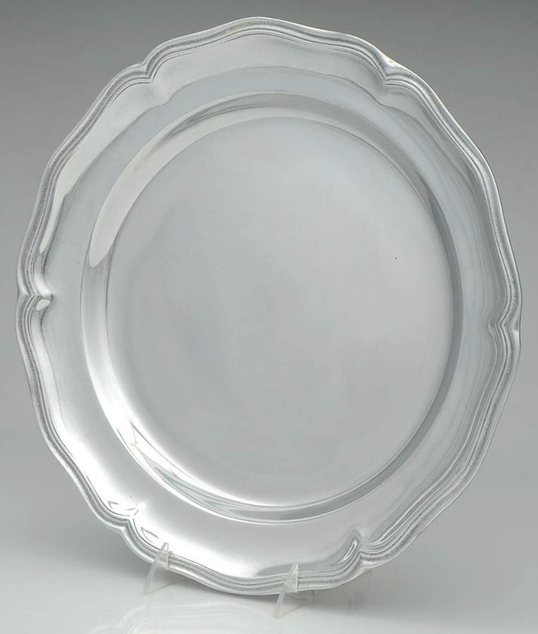 Queen Anne (Armetale, Hollowware, Glossy) Large Service Plate (Charger) by Wilton Armetale-1